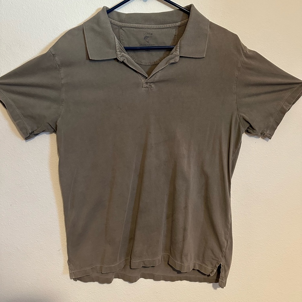 J Crew Collared Short Sleeve Shirt Size Medium